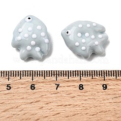 Фарфоровые бусины ручной работы&nbsp;LS-PORC-K010-06I