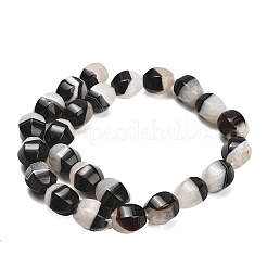 Filo di perline di agata naturale&nbsp;GG-L001-G01-03D