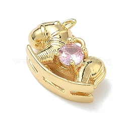 Латунные микро проложить кубического циркония подвески&nbsp;KK-I476-26