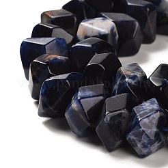 Perline sodalite naturale fili&nbsp;G-N327-05-07