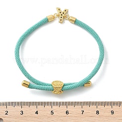 Регулируемые браслеты из нейлона BJEW-C096-01G-25