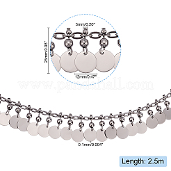 Железная кабельная цепь AJEW-PH0003-98B