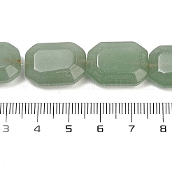 Естественный зеленый авантюрин бисер нитей G-U018-J01-01