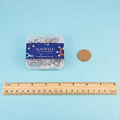 チベット風合金製カニカン  混合図形  アンティークシルバー  74x72x17mm  40個/箱&nbsp;TIBE-SC0002-09
