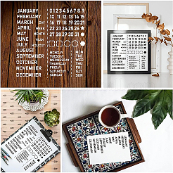 Трафареты для штампов из нержавеющей стали DIY-WH0279-121