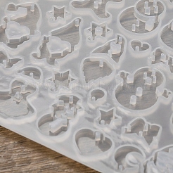 Рождественские темы силиконовые Молды для подвесок своими руками SIMO-L002-02B