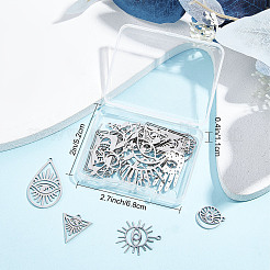 Подвески из нержавеющей стали в стиле 20шт. STAS-SC0004-56