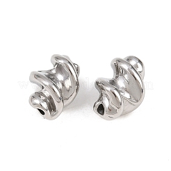 Гофрированные бусины из нержавеющей стали 304 с закручиванием&nbsp;STAS-T072-13P