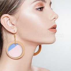 Переливающиеся подвески из пвх с пайетками/блестками&nbsp;PVC-GO0001-02E