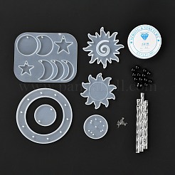 Наборы для изготовления колокольчиков солнца DIY-P028-20