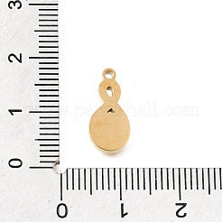 Ciondoli in strass smaltati in acciaio inossidabile 304&nbsp;STAS-E531-14G