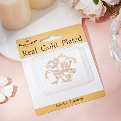 18 шт. Латунные подвески KK-BBC0016-08