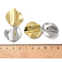 Латунные болтающиеся серьги EJEW-S262-08GP