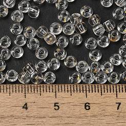 Прозрачные цвета стеклянные круглые бусины SEED-F006-05A-14