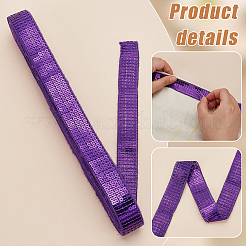 Finiture in poliestere e paillettes paillette&nbsp;OCOR-WH0085-65C