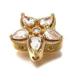 Многожильные звенья из латуни с паве из кубического циркония KK-F913-05G-01