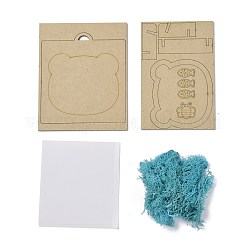 Kits d'art en bois faits à la main&nbsp;DIY-P014-A01
