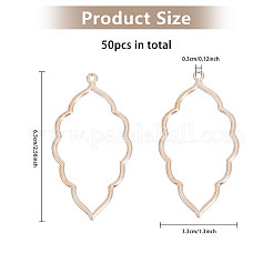50 шт. большие подвески из сплава в тибетском стиле с открытой задней частью&nbsp;FIND-CA0008-77RG