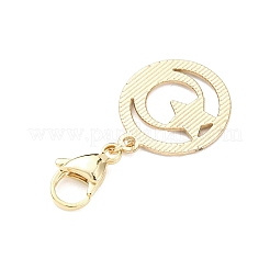 5 шт. подвеска со стразами в виде звезды и луны&nbsp;HJEW-JM04371