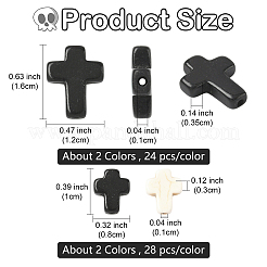 4 нити 4 стилей синтетические бирюзовые бусины нити&nbsp;TURQ-YW0001-08