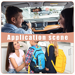 6 шт. 6 цвета хлопчатобумажной пряжи ручной работы крючком подвесные украшения в виде ландышей DIY-FG0006-90