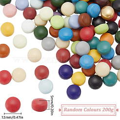 200г двухцветные стеклянные кабошоны GLAA-SP0001-10