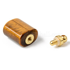 Открывающиеся подвески для флаконов духов из смеси природных и синтетических драгоценных камней G-R478-002-G