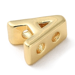 Acumular charms de la diapositiva de latón chapado&nbsp;KK-M254-15G-A