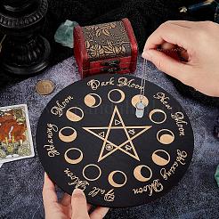 DIY-Set zum Selbermachen eines Pendelbretts mit Sternmuster und Wünschelrute&nbsp;DIY-CN0002-36