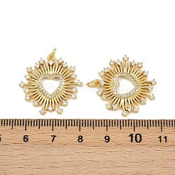 Латунные микро проложить кубического циркония подвески&nbsp;KK-C132-01B-G