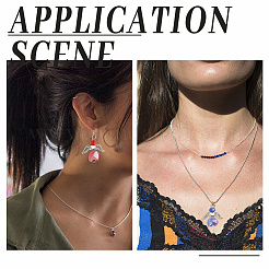 Стеклянные подвески PALLOY-HY00023