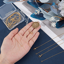 6 шт. цепочка-змеевик из латуни с покрытием для женщин&nbsp;NJEW-BBC0001-20C