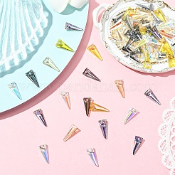 5шт k9 стеклянные подвески со стразами&nbsp;GLAA-YW0004-89