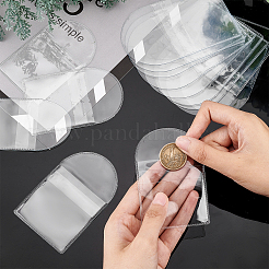 80 pz 3 stili sacchetti di plastica trasparenti in PVC&nbsp;ABAG-CA0001-12
