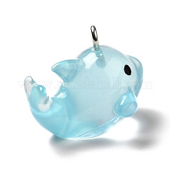 Подвески из светящейся полупрозрачной смолы&nbsp;RESI-A017-07