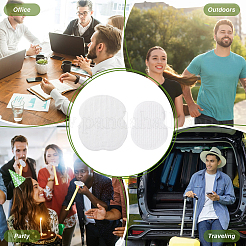 Бумажная шляпа с подкладкой для пота AJEW-GA0007-61