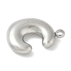 Подвески с инициалами из нержавеющей стали 304 STAS-S186-12C-P