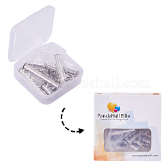 Латунные магнитного слайд замок застежки KK-PH0034-55