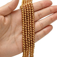 Стеклянные жемчужные бусины класса А HY-J001-4mm-HX036