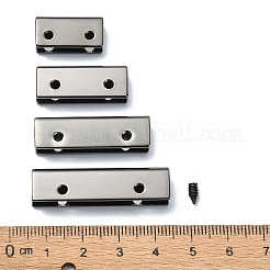 (распродажа с дефектом: поцарапан) сумки из цинкового сплава с декоративными пряжками по краям FIND-XCP0002-72