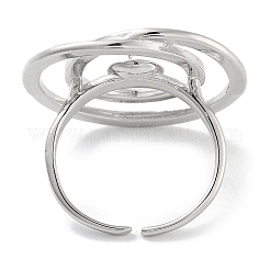 Стеллажное покрытие латунь открытые настройки кольца манжеты KK-Z071-30P