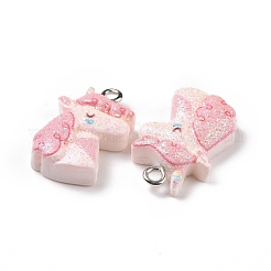 Подвески из непрозрачной смолы RESI-J023-14A