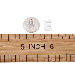 Бусины из натуральных пресноводных ракушек SHEL-TA0001-01