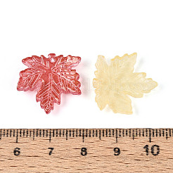 Подвески из прозрачного стекла с росписью для запекания DGLA-N014-11