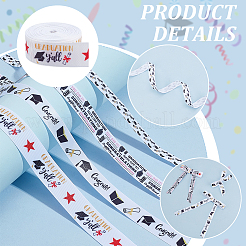 Полиэстеровая лента с золотым тиснением&nbsp;OCOR-PH0004-91B