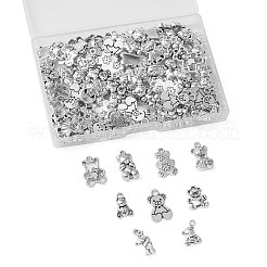 100шт 10 стиля подвески из сплава в тибетском стиле TIBEP-CJ0003-11