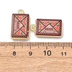 Двусторонние печатные подвески из сплава&nbsp;FIND-D038-02G