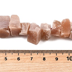 Натуральный персиковый лунный камень G-I283-F31