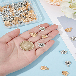 70 шт. 2 цвета подвески из сплава в тибетском стиле&nbsp;FIND-LP0002-37