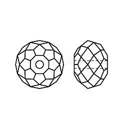 Хрустальные бусины preciosa® X-PRC-BC6-00030